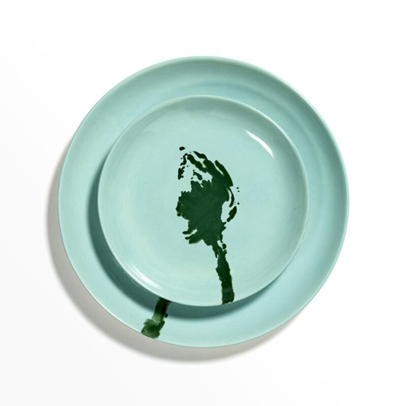 Ottolenghi Feast Plate XS Azure Artichoke Green Set Of 4 image number 1